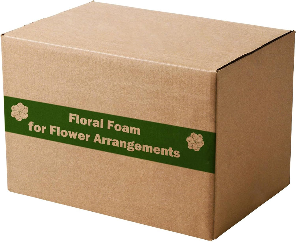 Prashent 96Pcs Floral Foam Blocks Green Wet Dry Flower Foam Plant Foam for Fresh & Artificial Flower Arrangements DIY Craft 5.5”L x 3.1”W x 1.7”H