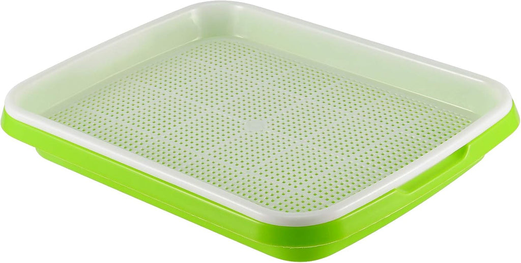 8 Pack Seed Sprouter Tray, BPA Free, Big Capacity Seed Germination Tray, Healthy Wheatgrass Seeds Grower with Lid for
