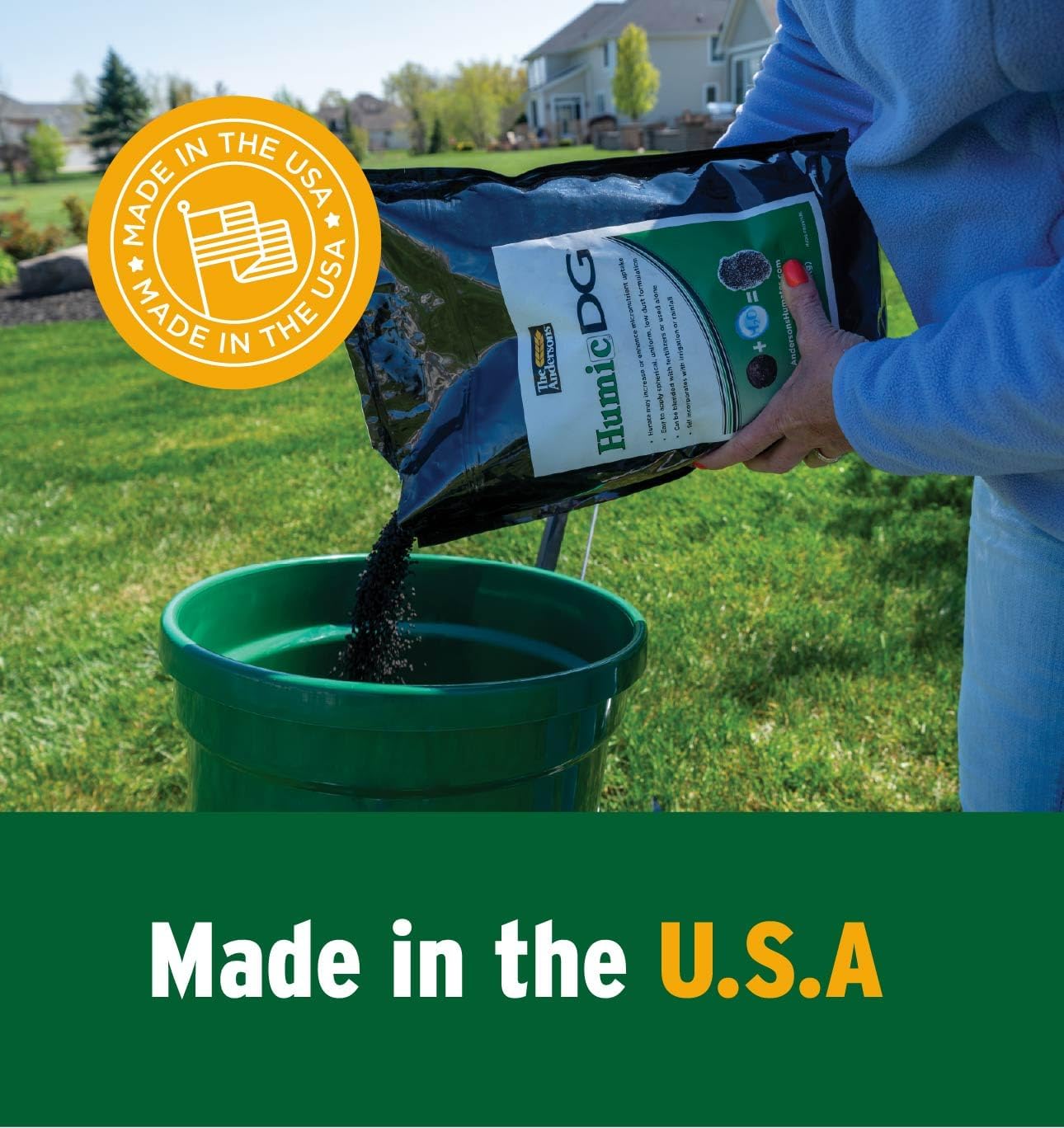 The Andersons Humic DG Organic Soil Amendment - Covers up to 10,000 sq ft (11 lb)