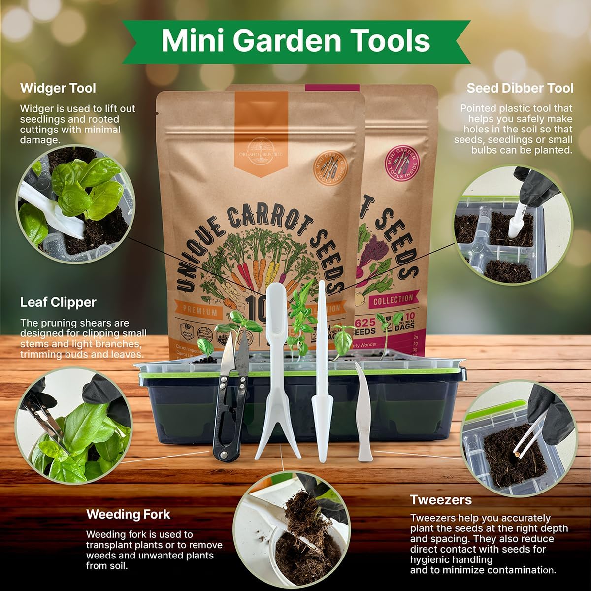 10 Carrot & 10 Beet Seeds Variety Pack Bundle, 9,175+ Non-GMO Heirloom Garden Seeds for Planting Root Vegetables for