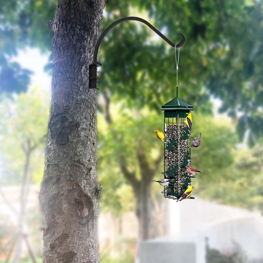 Swivel Plant Hanger for Hanging Plant, Plant Hanging Holder,Heavy Duty Black Iron Plant Hanger Brackets for Hanging