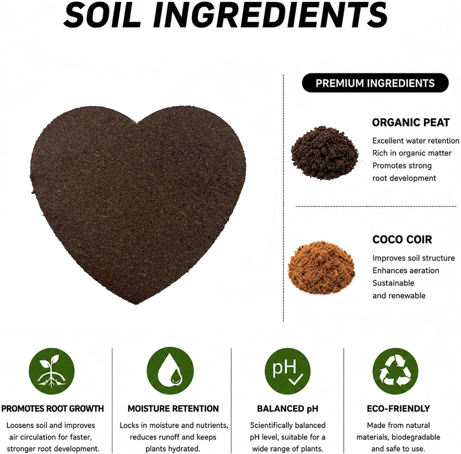 Seed Starter Plugs Kit, Plant Plugs with Tray & Decor Ornaments | Heart-Shaped Rooting Plugs for Seedling,Promotes