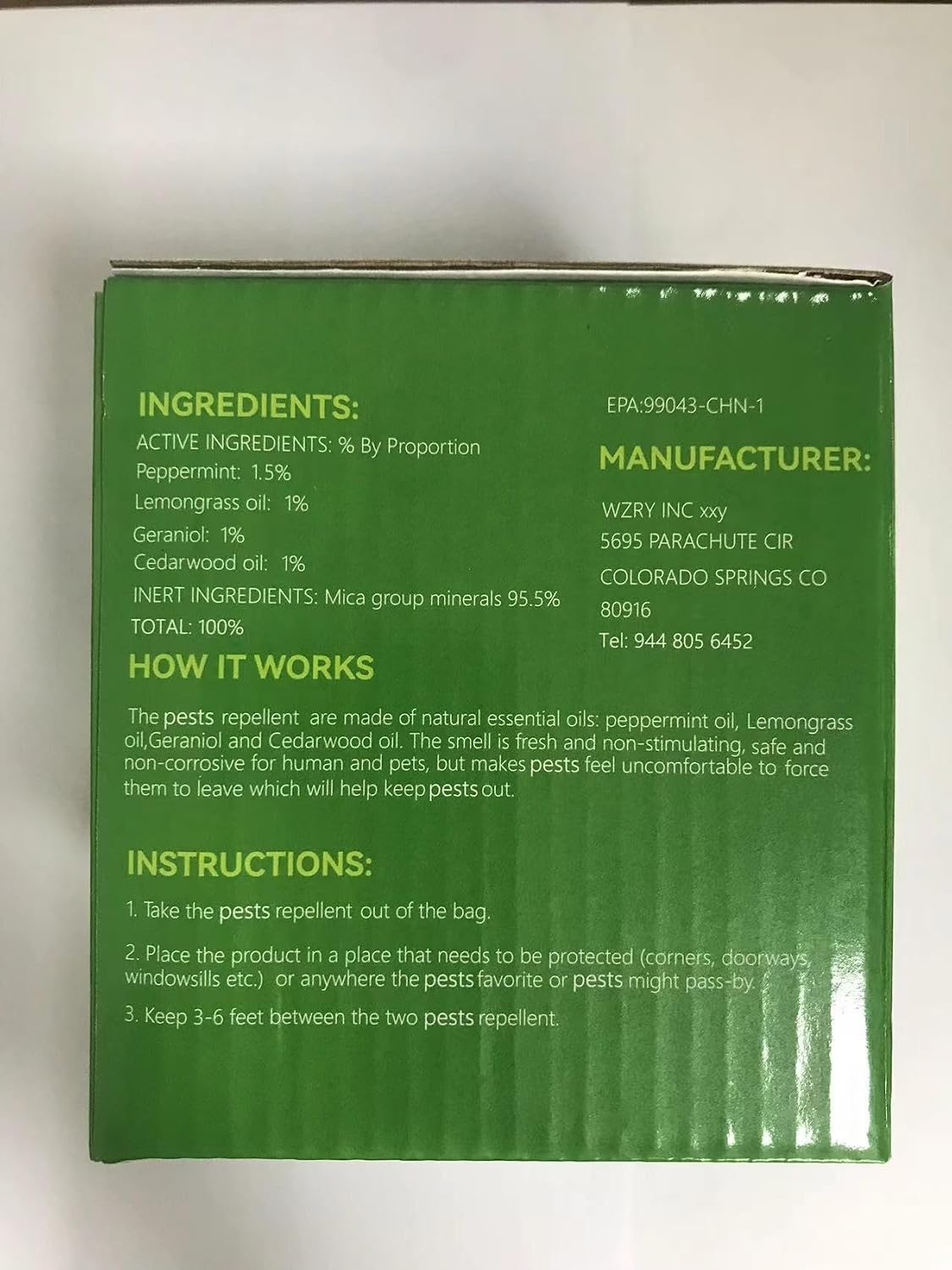 24 Pack Peppermint Oil Raccoon Repellent Outdoor, Natural Skunk Repellent | for Yard Attic Garden House Shed Indoor