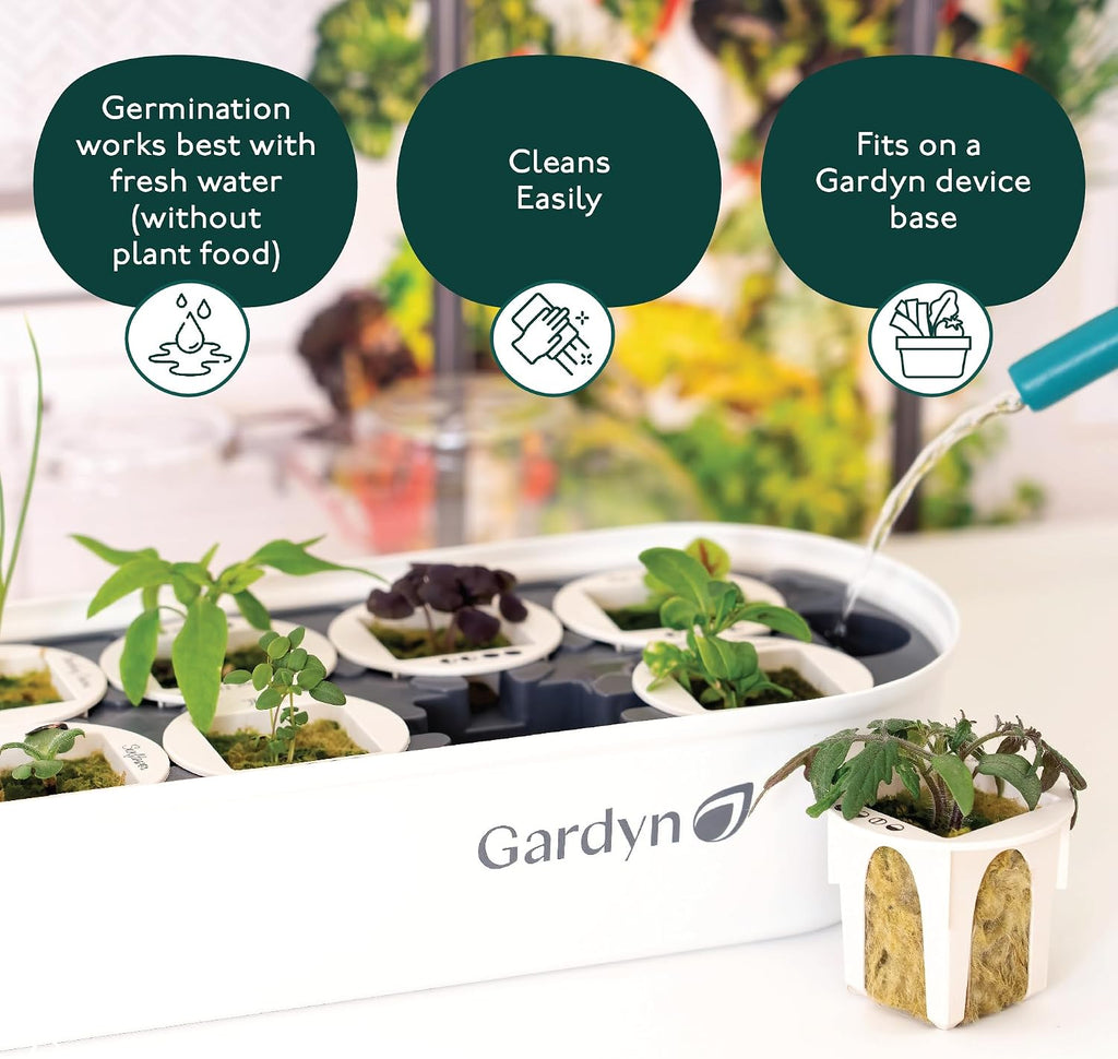 Gardyn Indoor Garden Nursery - Seed Starter Germination Kit | Hydroponic growing system tray, works with Gardyn Home