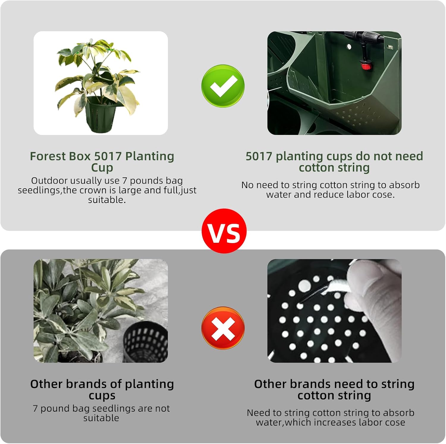 Self Watering Wall Planter with 36 Pots, Vertical Garden Planter for Indoor Plants, Wall Mounted planters Hanging