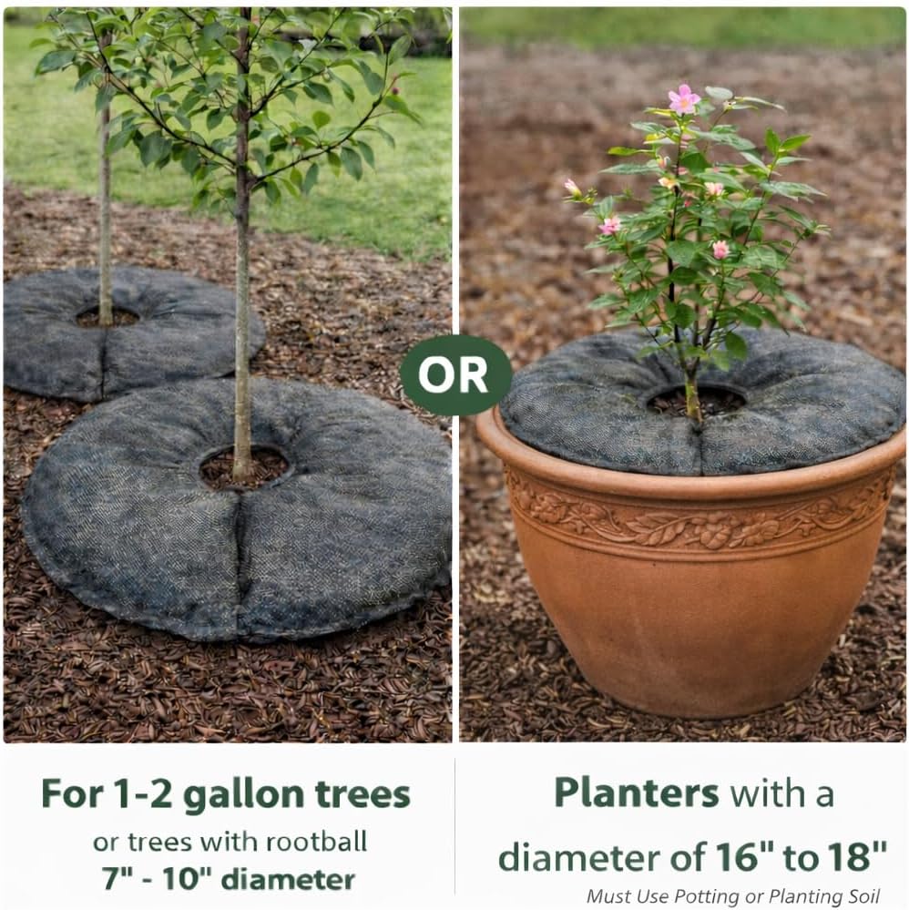 SteadySpring(R) Smart 30+Day Watering Mat Auto Refills with Rain for Tomato Plants, Peppers, Veggies, Perennials