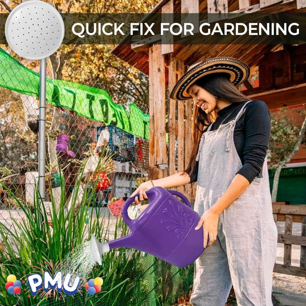 PMU 3 Pack Replacement Sprinkler Head Spray Spout for PMU Brands 2 Gallon Watering Cans, NOT Intended to be a Universal