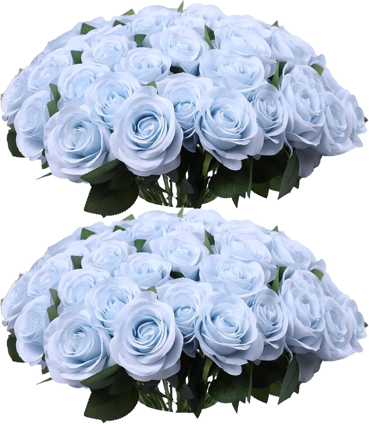 Floweroyal Artificial Flowers Fake Rose Flowers Dahlia with Stems for DIY Wedding Bridal Bouquets, Baby Shower, Floral Arrangement, Table Centerpieces, Home Decorations