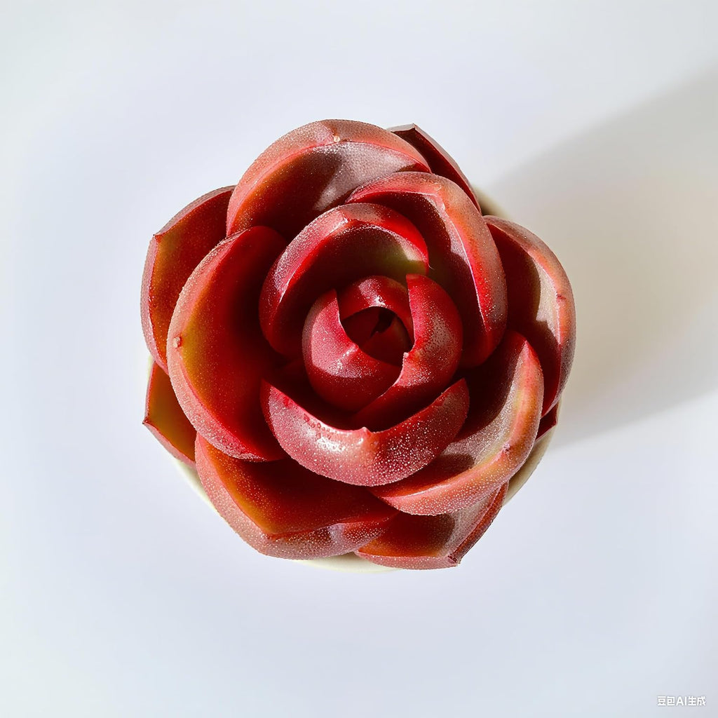 Succulent Plants Live – Echeveria Red Lantern with Plant Care Tools, Compact Easy Care Houseplant for Indoor & Outdoor