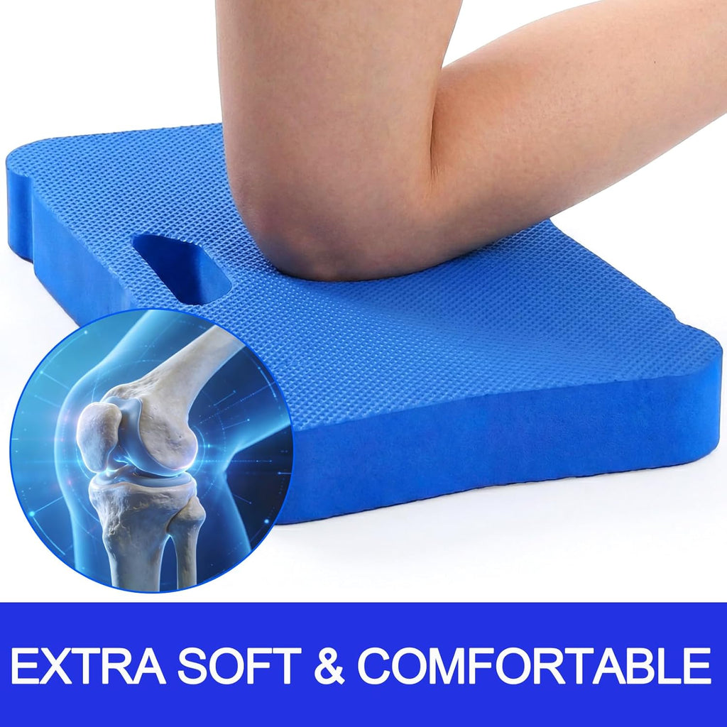 3 Pack Kneeling Mats, Heavy Duty Thick Foam Kneeling Pad, Shock Absorbent Pads, High Density Premium Kneeling Pads for