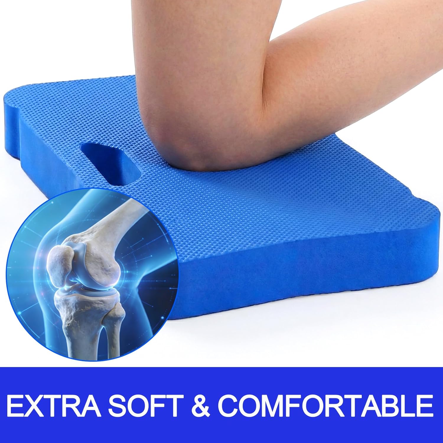 3 Pack Kneeling Mats, Heavy Duty Thick Foam Kneeling Pad, Shock Absorbent Pads, High Density Premium Kneeling Pads for