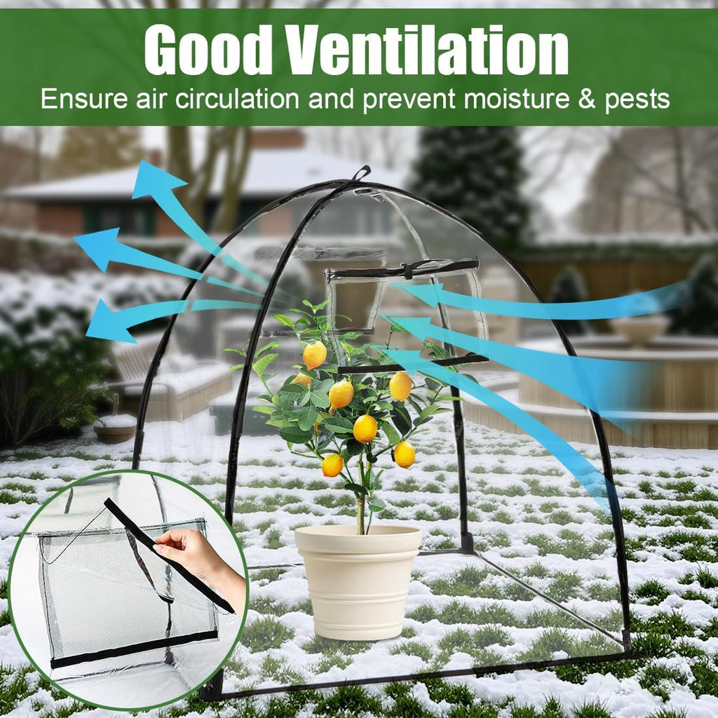 Plant Covers Freeze Protection, Outdoor Garden Frost Cover, Plant Covers from Animals, garden cloches for plants