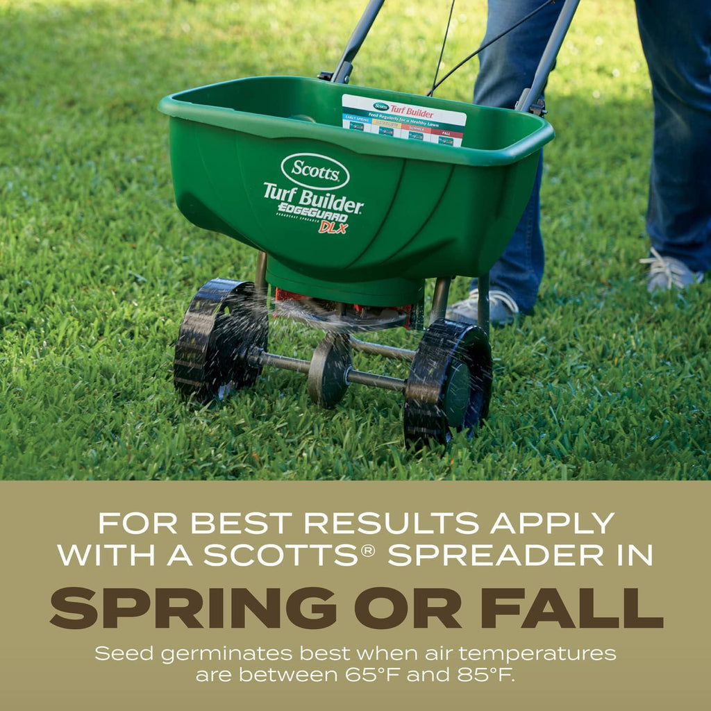 Scotts Turf Builder Grass Seed Southern Gold Mix, 16 lbs. | For Tall Fescue Lawns, Grass Seed Plus Lawn Fertilizer and
