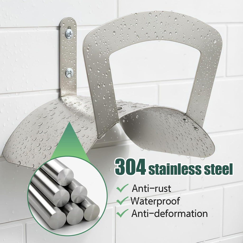 Primst Garden Hose Holder Wall Mount Hose Hanger Heavy Duty Metal Hose Bracket Water Hose Storage Organizer Durable