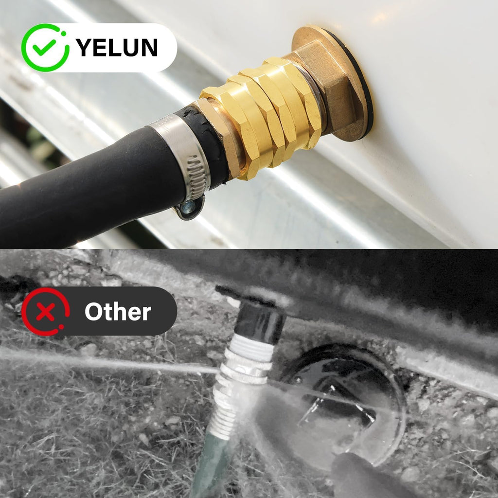 Garden Hose Fittings Connectors Adapter Solid Brass Repair double female to female faucet leader coupler ​dual water
