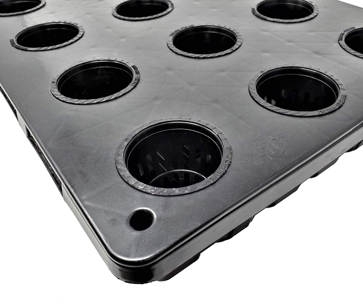 1020 Net Pot Trays 18 Hole | 5 Pack | Hydroponic Growing in 1020 Seed Trays