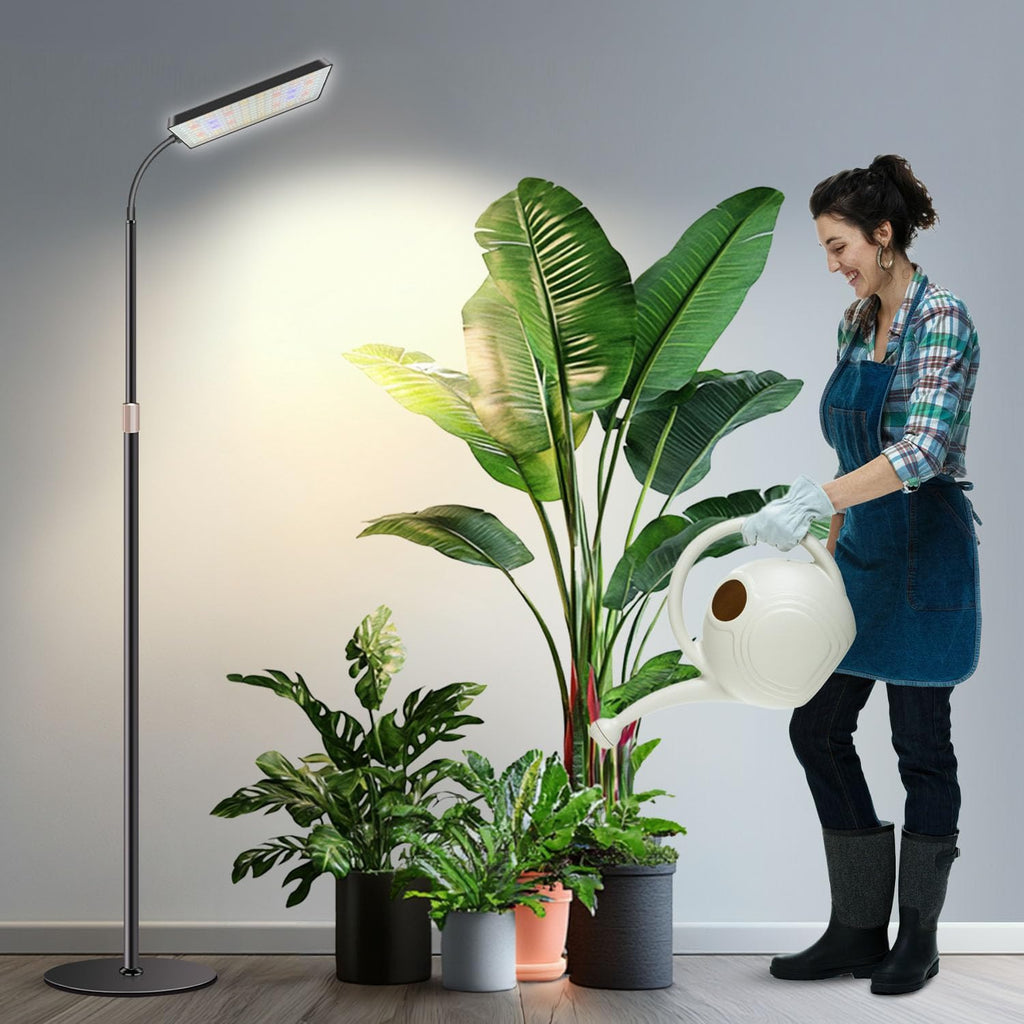 Wiaxulay Floor Plant Lights for Indoor Growing, Full Spectrum Grow Light