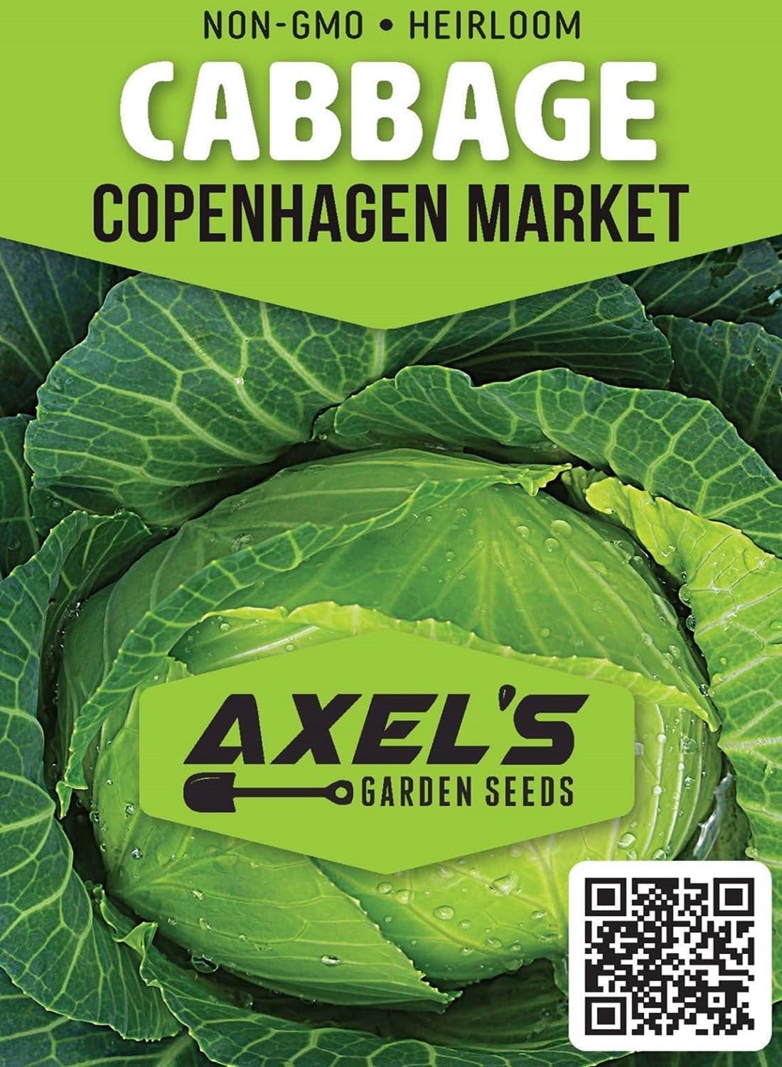 Cabbage Seeds for Planting - Plant & Grow Heirloom Cabbage Varieties Home Outdoor Garden – Easy Grow Planting Packet