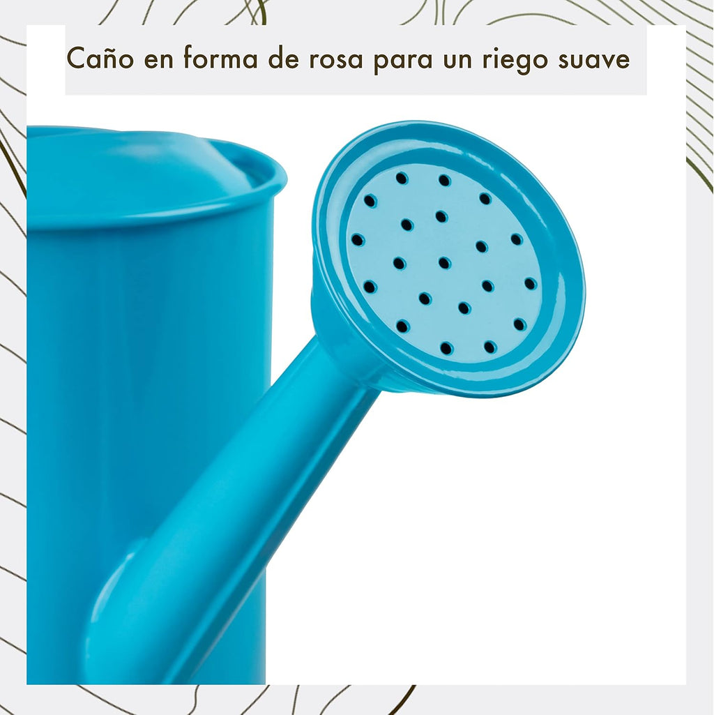Watering Can for Kids - Play Time or Practical Use - Childs Metal Watering Can - Small Water Can for Boys and Girls