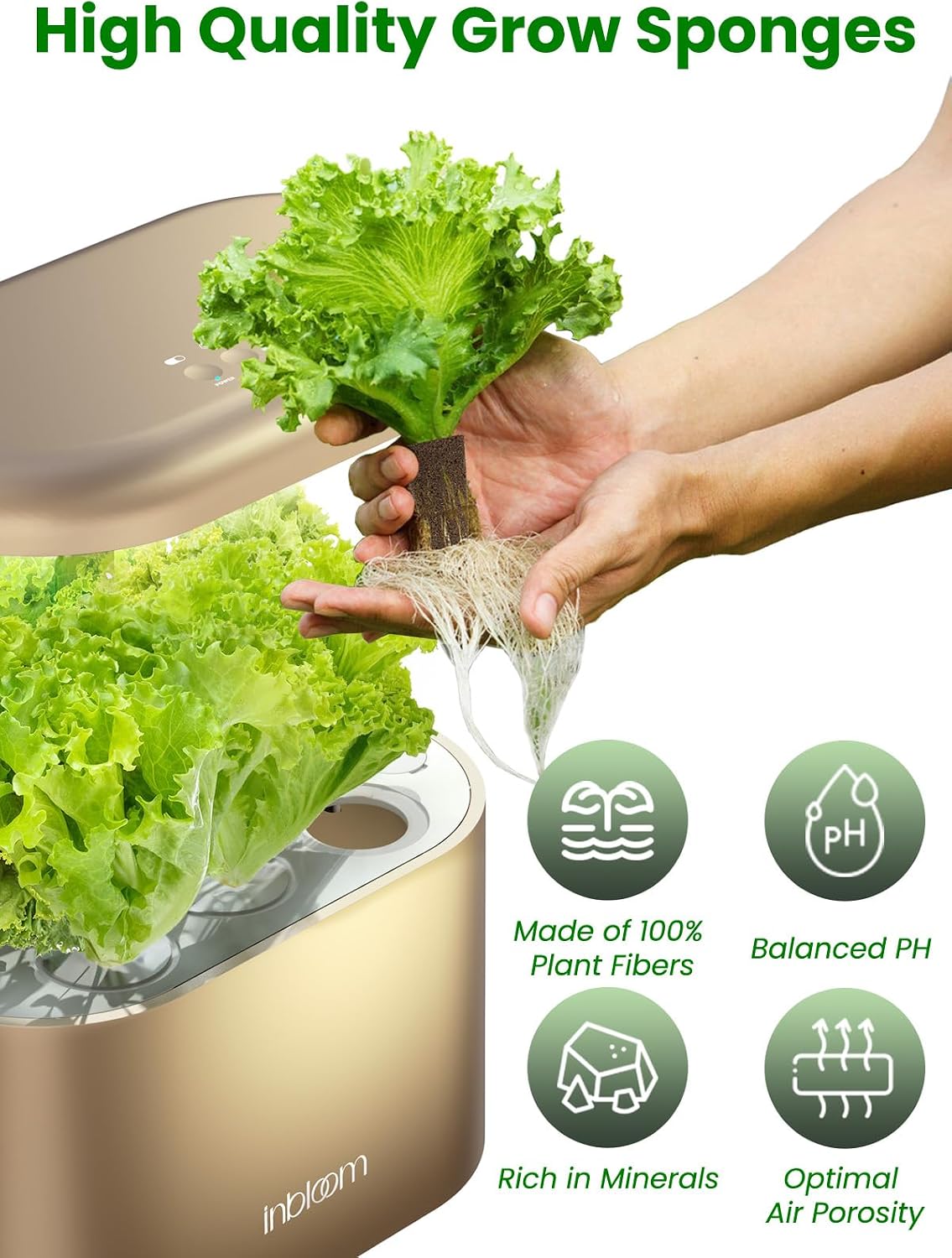 inbloom Grow Anything Seed Pod Kit for AeroGarden, Ahopegarden, GARDENCUBE, iDoo, MUFGA Hydroponic Growing System, 200