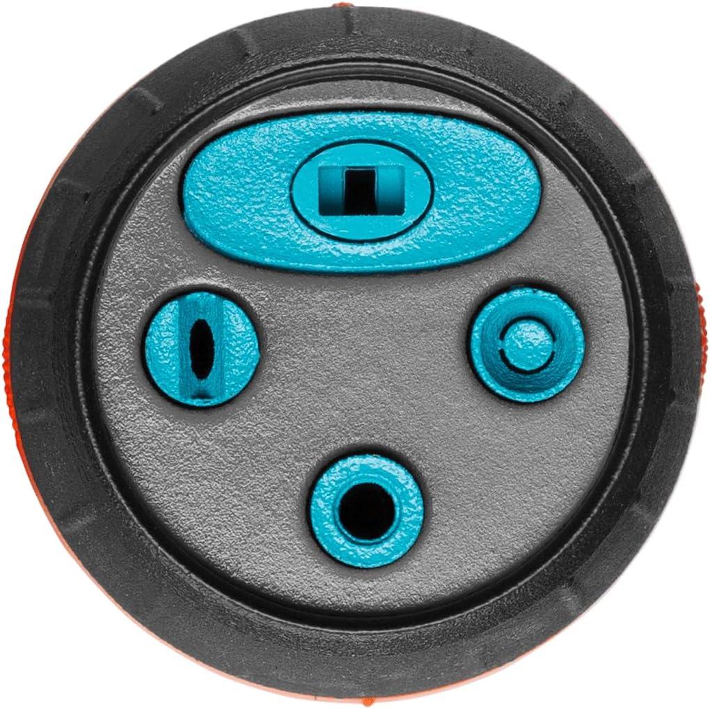 GARDENA Comfort Cleaning Nozzle eco Pulse: Spray nozzle for high-performance, water-saving cleaning with lock and frost