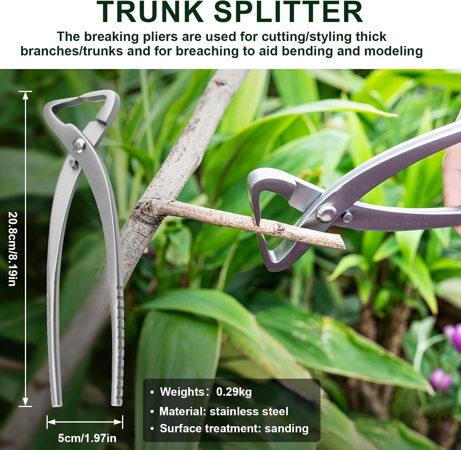6 PCS Bonsai Pruning Tool Set, 6 Different Roles of Scissors to Meet All the Needs of the Usage Process, for Plant