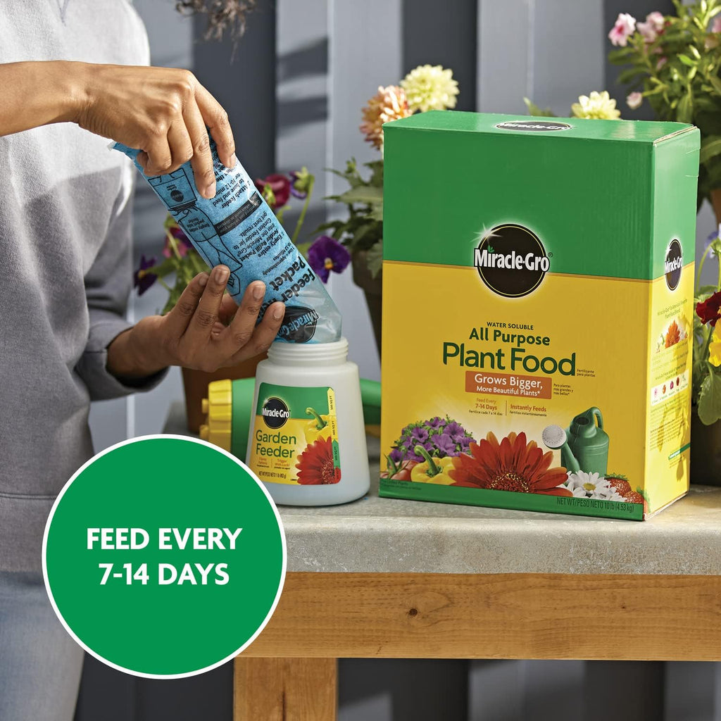 Gro Water Soluble All Purpose Plant Food, 10 lb. | Fertilizer For All Indoor or Outdoor Plants including Roses