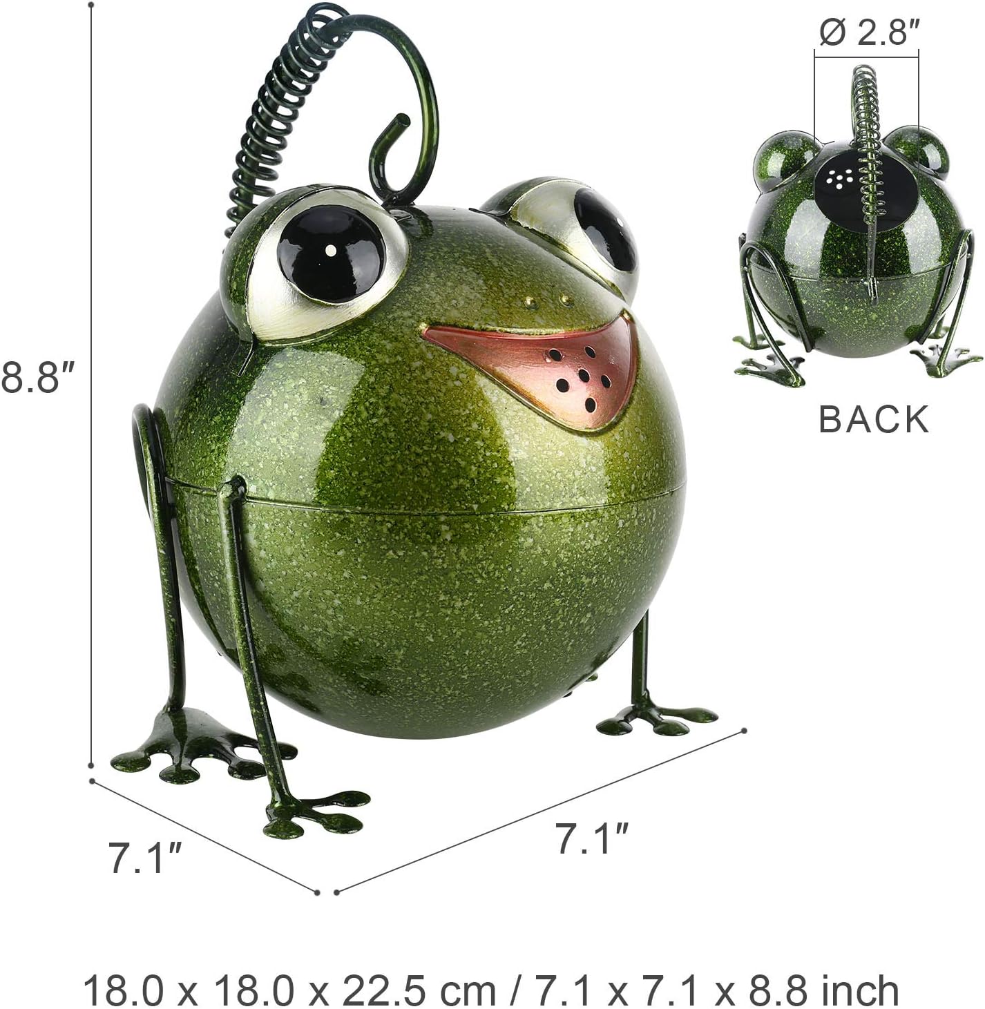 Frog Watering Can for Outdoor Indoor House Bonsai Plants Flower Sprinkling Pot Yard Lawn Garden Decor