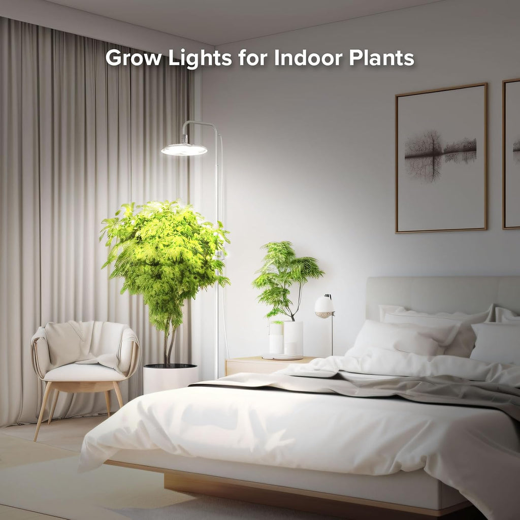 SANSI Grow Lights for Indoor Plants, 100W Full Spectrum Tall Standing | 10200LM, 240 LEDs, CRI Near 100, Adjustable