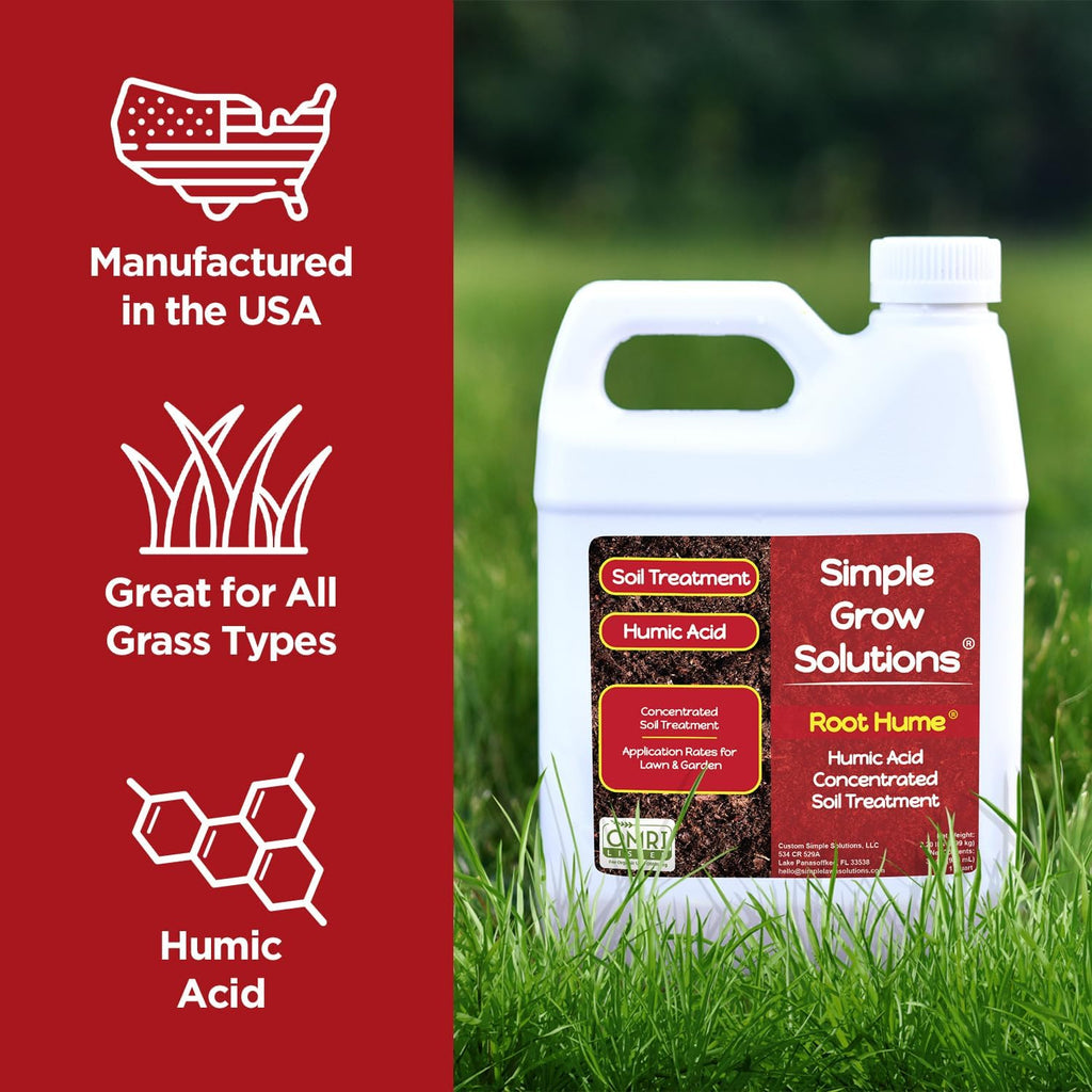 Raw Organic Soil Conditioner- Root Hume- Simple Grow Solutions- Natural Plant & Lawn Treatment- Nutrient Food Enhancer