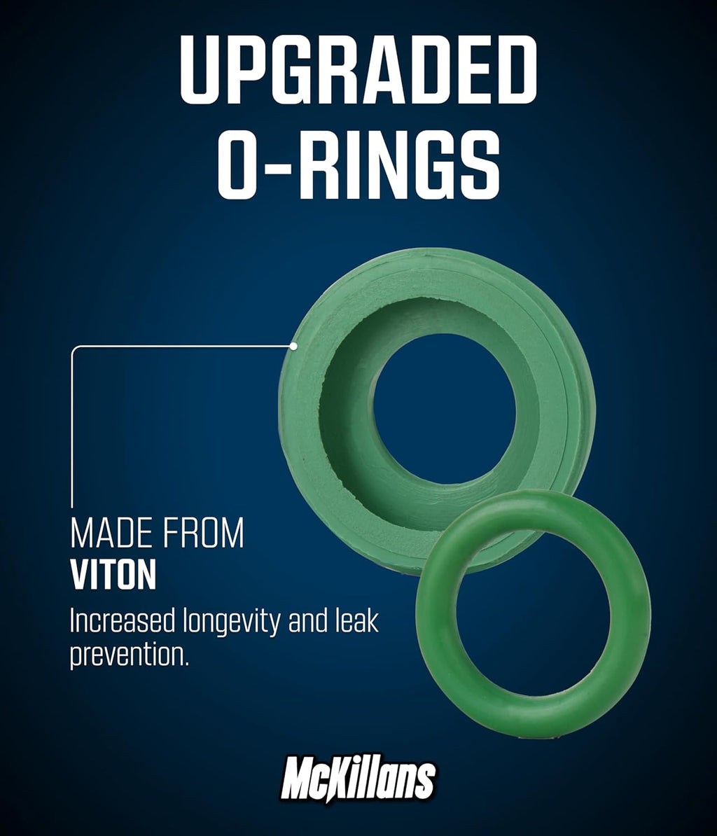 McKillans® Water Hose Quick Connect [UNIVERSAL FIT] 3 Pack - Stainless Steel Garden Hose Quick Connector - Durable