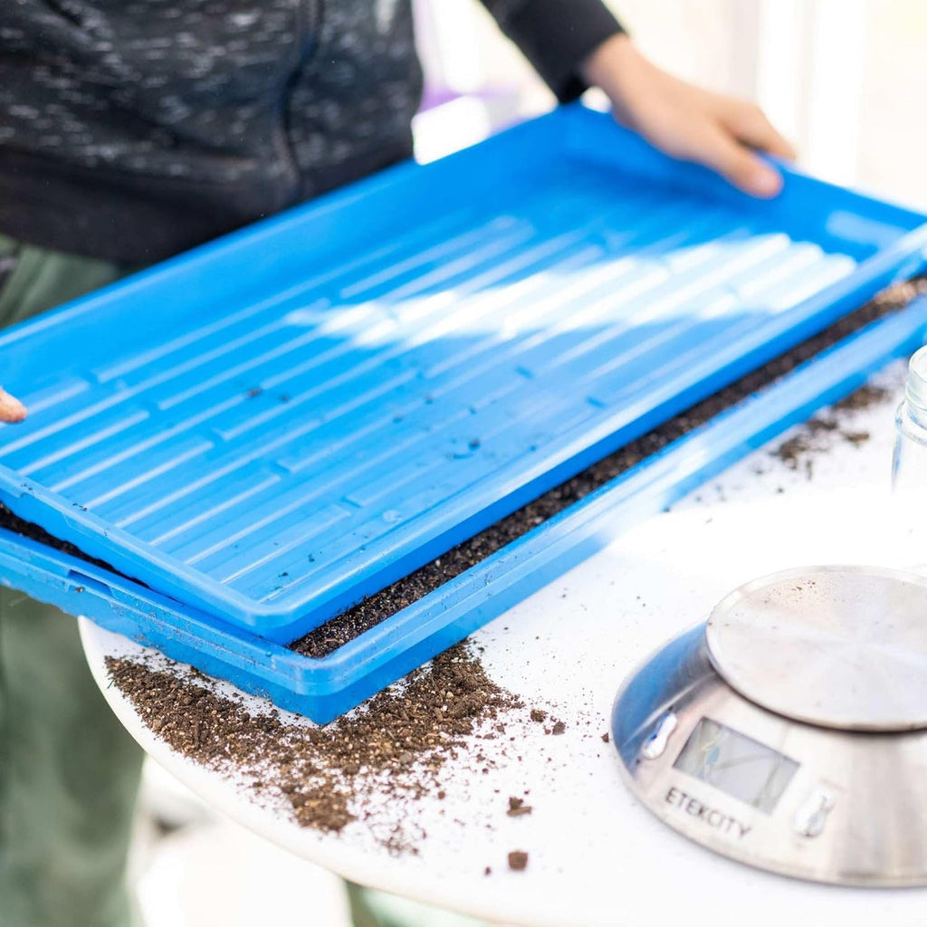 Bootstrap Farmer Extra Strength 1020 Trays, Blue, 10 Trays with Holes