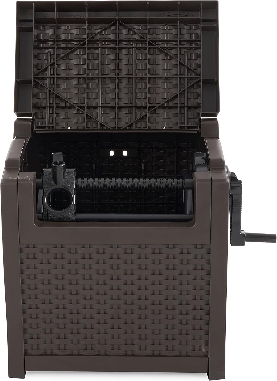 Suncast Hose Reel with Smart Trak Hose Guide, Water-Tight Connection, Durable Resin Construction, 225' Hose Capacity