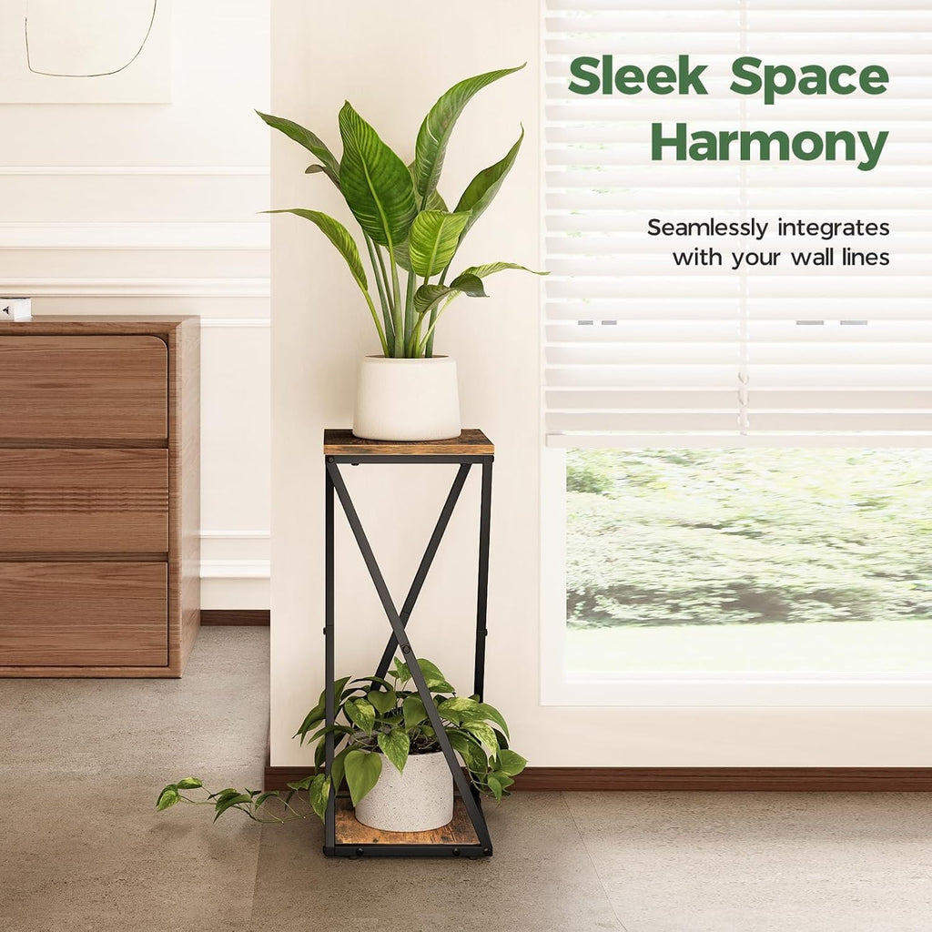 Bamworld Tall Plant Stand Indoor Corner Plant Shelf Tiered Plant Stand Wood Plant Table Heavy Duty Flower Pot Stands