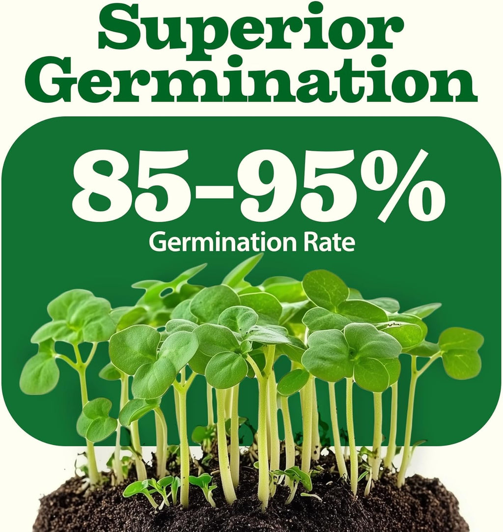 HOME GROWN 55 Variety Survival Seed Vault 28,000+ Heirloom Non-GMO Vegetable Seeds for Planting, High Germination