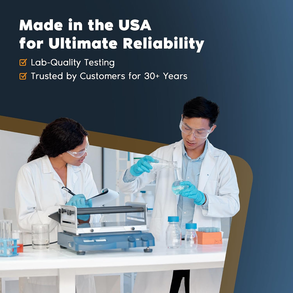 Watersafe® Bacteria Water Test Kit – USA-Made – Results as Fast as 6 Hours – Detects Coliform (Inc. E. coli) &