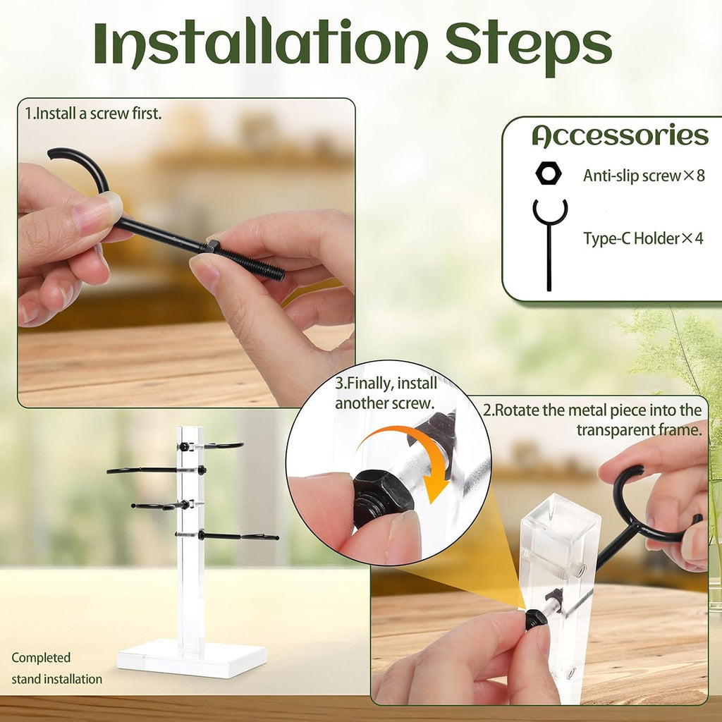 Plants Propagation Stations Plant Terrarium Kit Gift for Women | Birthday Glass Planters For Indoor Plants Home Office