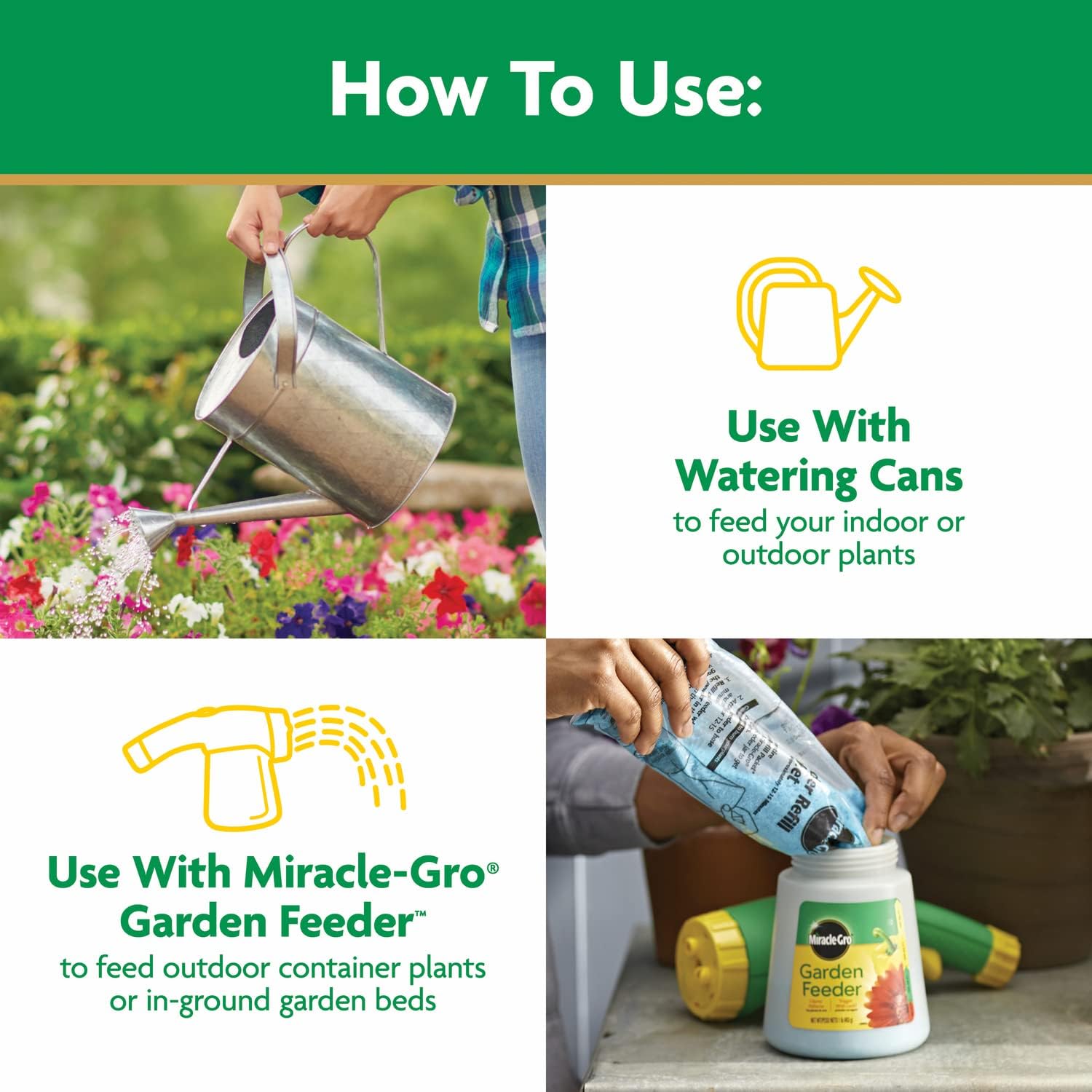 Gro Water Soluble All Purpose Plant Food, 10 lb. | Fertilizer For All Indoor or Outdoor Plants including Roses