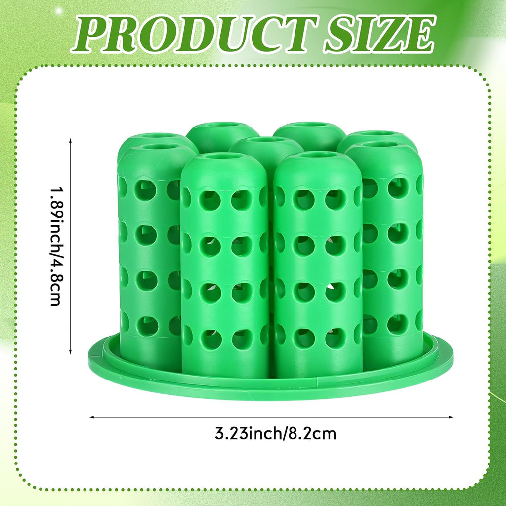 4 Pack Green Onion Planter Scallion Grower Seed Sprouting Kit Compatible with Regular Mouth Mason Jar for Windowsill
