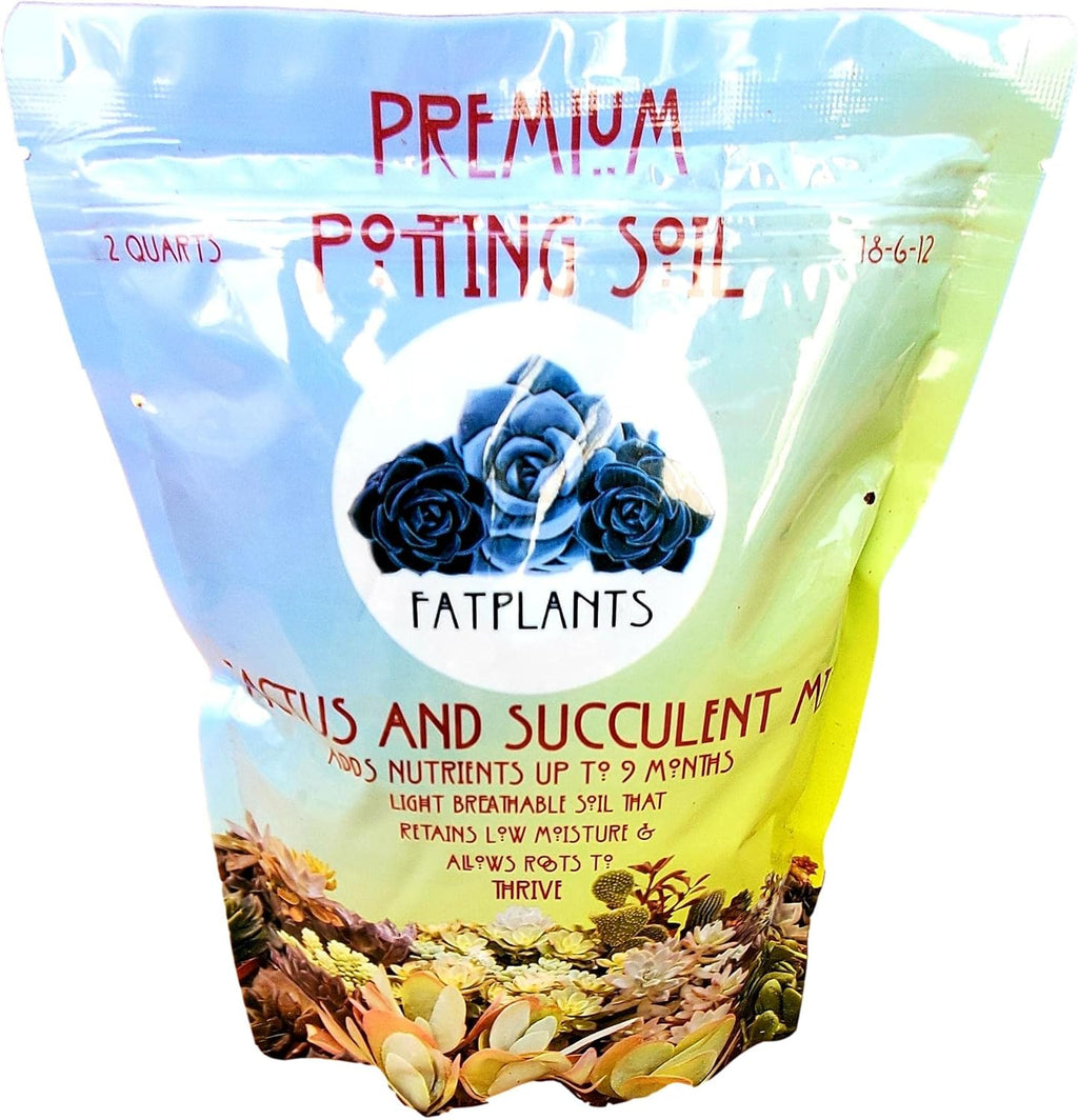 Premium Cacti and Succulent Potting Mix Soil - for Cactus Palm Tree Citrus Plant Grown in Gardening Containers