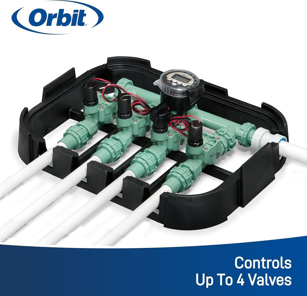 2-Pack Orbit 57865 Battery-Operated Sprinkler Timer - Convenient Automated Watering Device (2 Total timers)