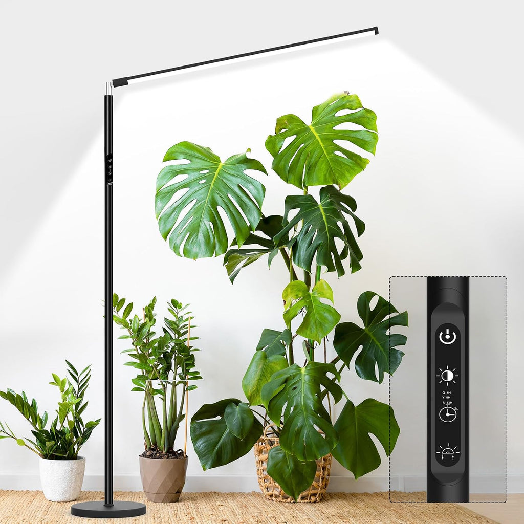 STERREN Plant Floor Lamp for Indoor Plants, Full Spectrum Grow Light