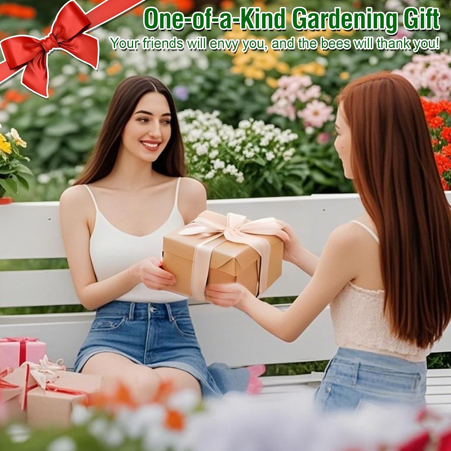5 Pack Bee Watering Station, Metal Bee Feeder for Garden Flower Design Water Feeder for Outside Colorful Butterfly Bath