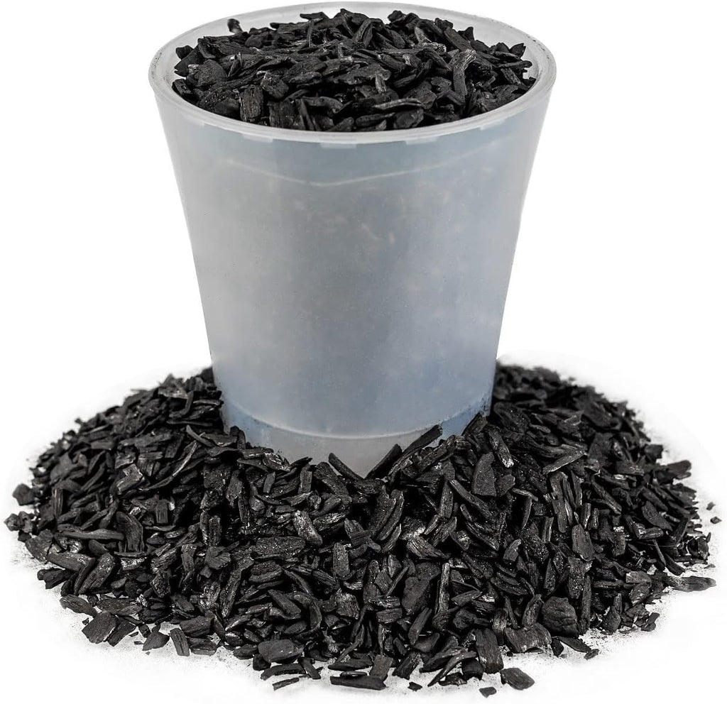Horticultural Charcoal for Indoor Plants [10-Quart Bag] Black Diamond Soil Amendment for Orchids, Terrariums, and