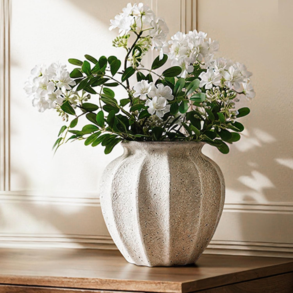 Amaryllis Bulb Vase, Extra Wide Frosted Base, 1-Count, Fits Bulb 3" to 4"