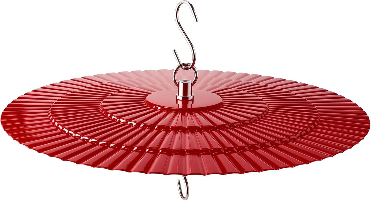 10.5 inch Rain Guard for Bird Feeder,Hummingbird Feeder Shade Dome Cover,Umbrella Cover for Bird House for Outdoor,Squirrel Baffle(Purple)