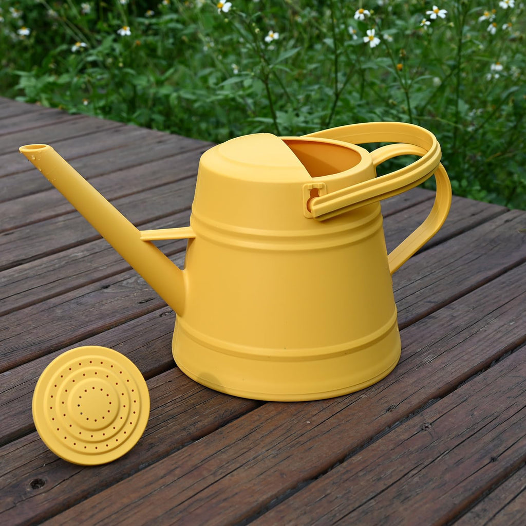 1 Gallon Watering Can for Plants | Watering Cans for Indoor&Outdoor Gardening, Water Can with Ergonomic Movable Handle