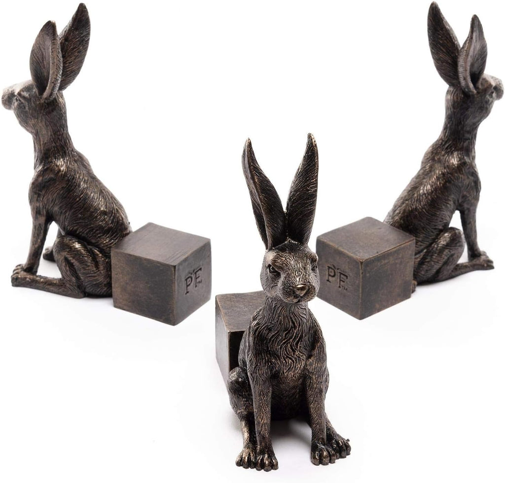 Large Sitting Hare Plant Pot Feet - Set of 3