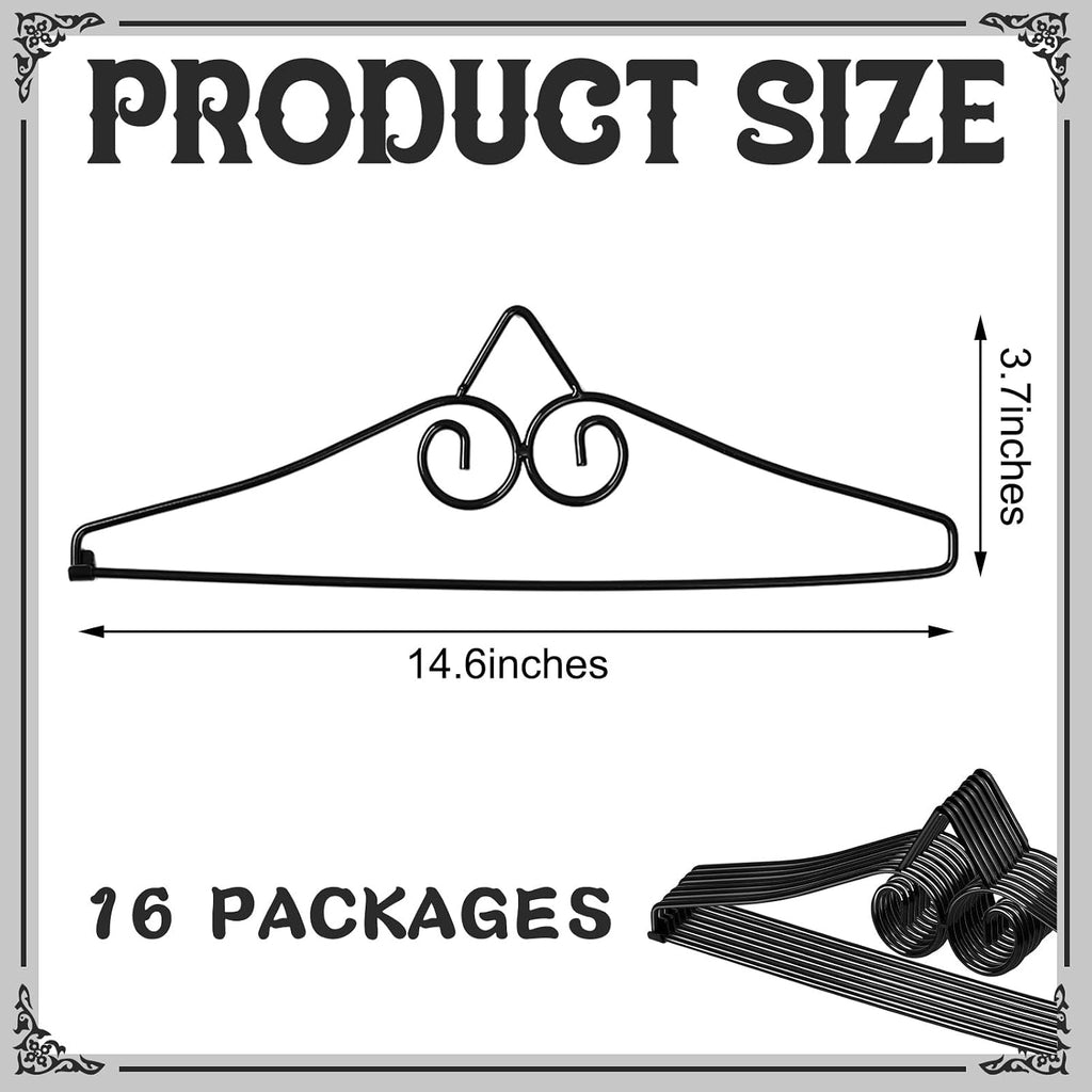 Therwen 16 Pack Garden Flag Hanger Garden Banner Holder Wall Stand Hanging Banner Hanger Yard Flag Holder for Outdoor