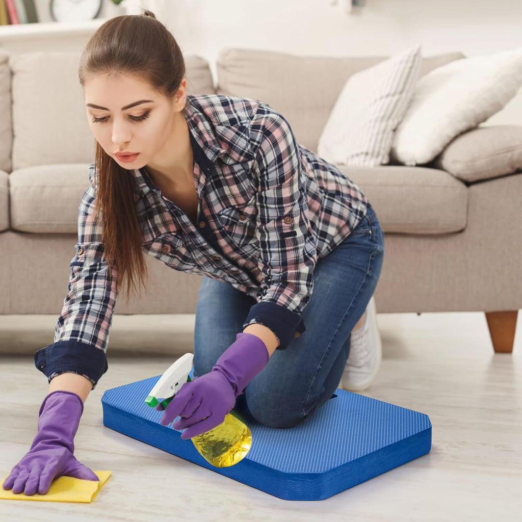 Hacaroa Set of 3 Extra Thick Kneeling Pad, High Density Foam Garden Kneeler, Comfortable Knee Pad Cushion for Work